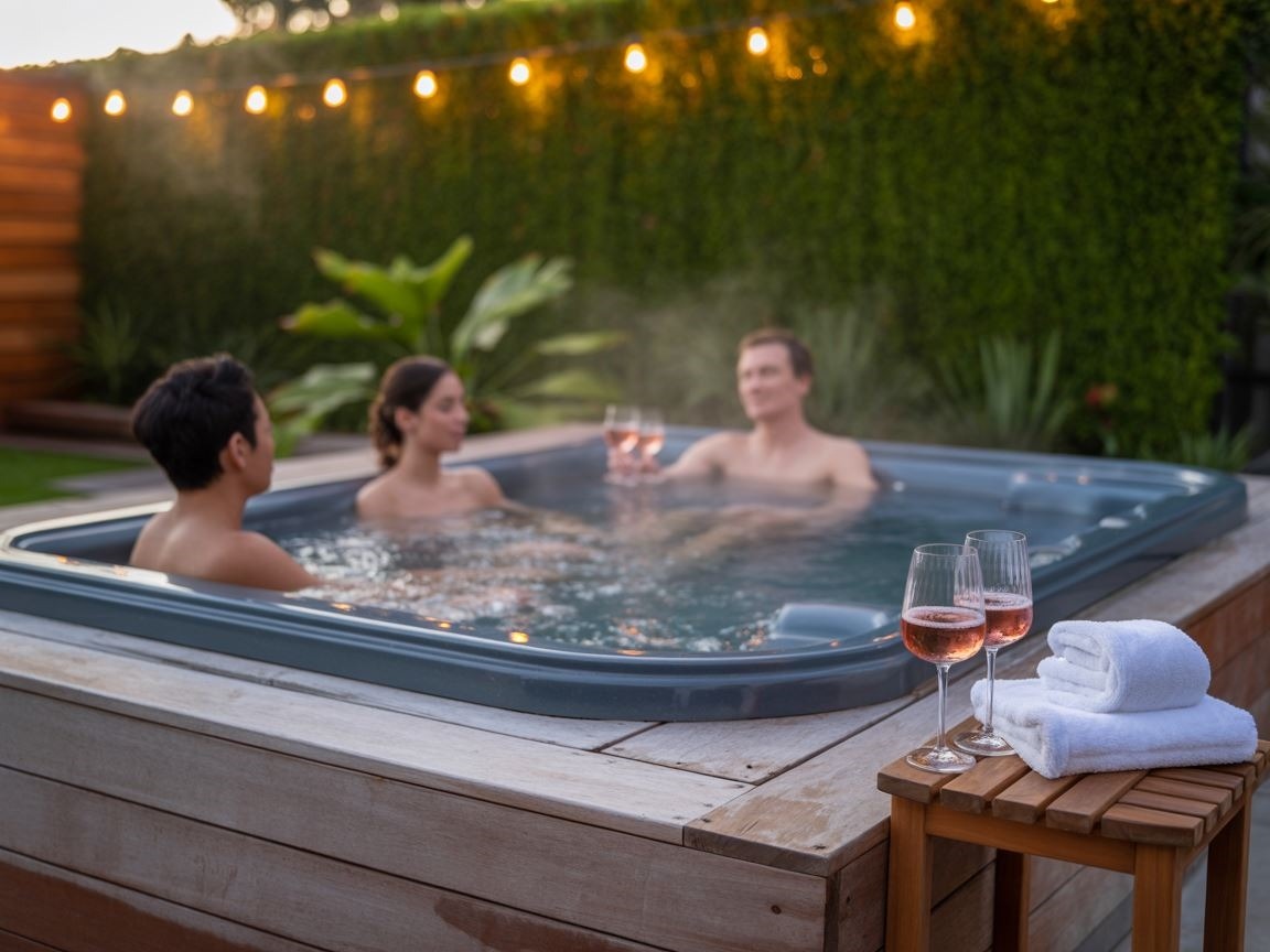 relaks w jacuzzi