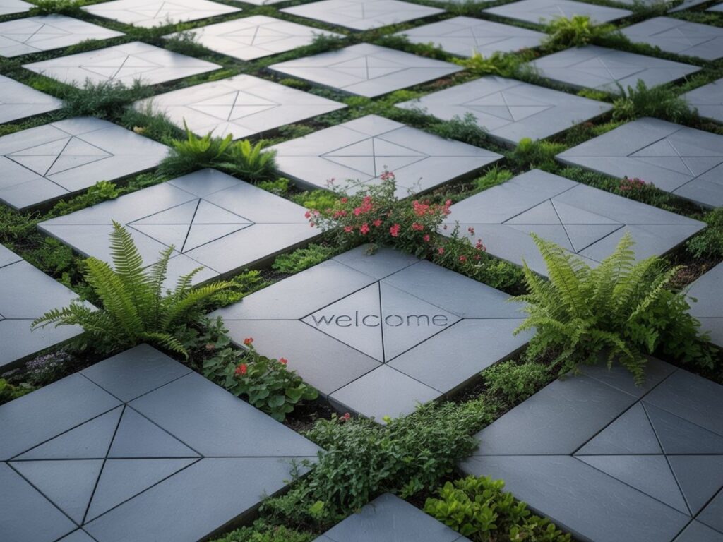 układ herringbone